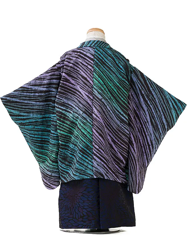 【十日町 滝泰】おぼろ染 3歳 男の子 3321