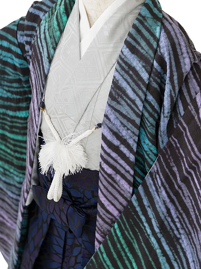 【十日町 滝泰】おぼろ染 3歳 男の子 3321