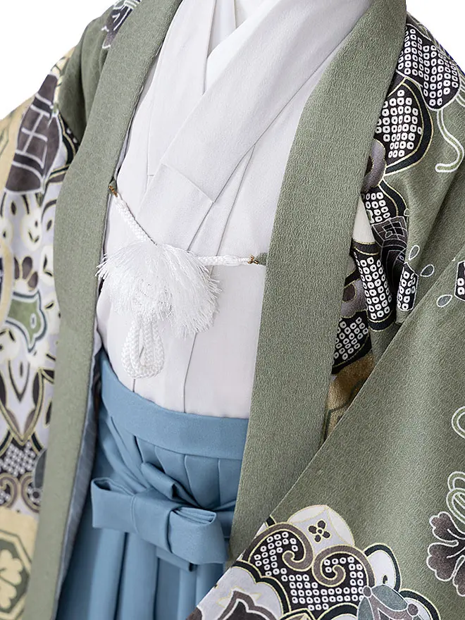 かんたん七五三 5歳 男 緑 5760