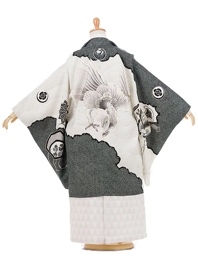 LOWRYS FARM 簡単袴 白 鷹 5773