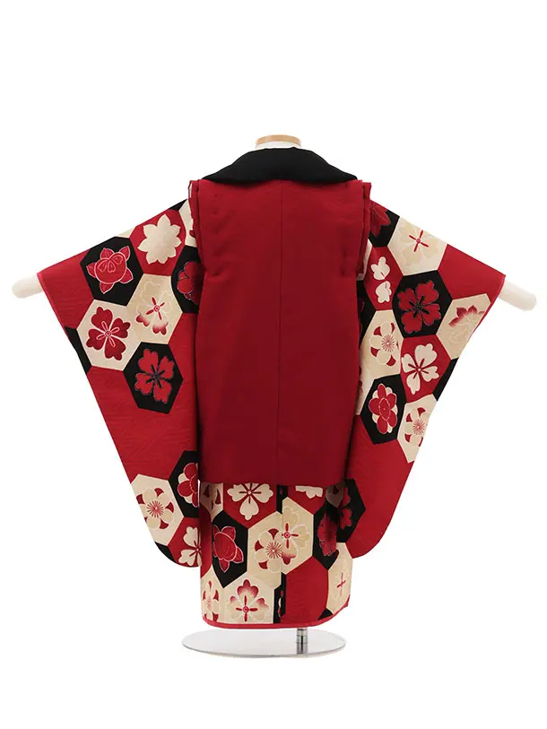 【ﾓﾀﾞﾝｱﾝﾃﾅ】 赤 亀甲 3522