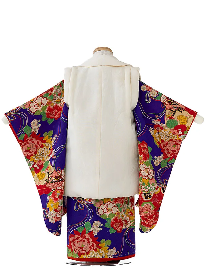 ｱﾝﾃｨｰｸ (3歳 女の子 )ｵﾘｼﾞﾅﾙ 青紫 3528