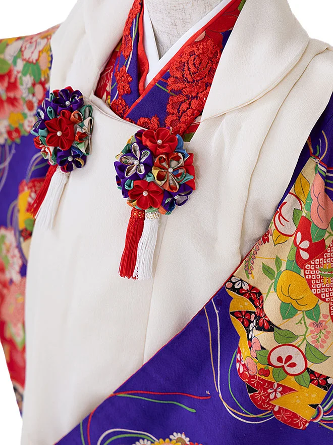 ｱﾝﾃｨｰｸ (3歳 女の子 )ｵﾘｼﾞﾅﾙ 青紫 3528