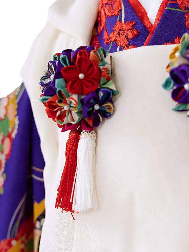 ｱﾝﾃｨｰｸ (3歳 女の子 )ｵﾘｼﾞﾅﾙ 青紫 3528