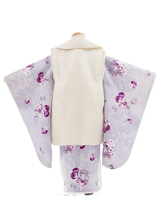 3歳女児被布 JILL STUART 薄紫 3544