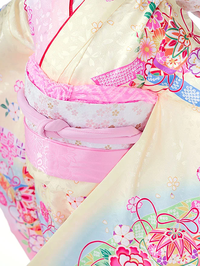 7歳 女の子 熨斗 黄 7763