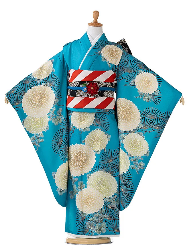 【LOWRYS FARM】7歳 女の子 結び帯 ﾀｰｺｲｽﾞ 7768