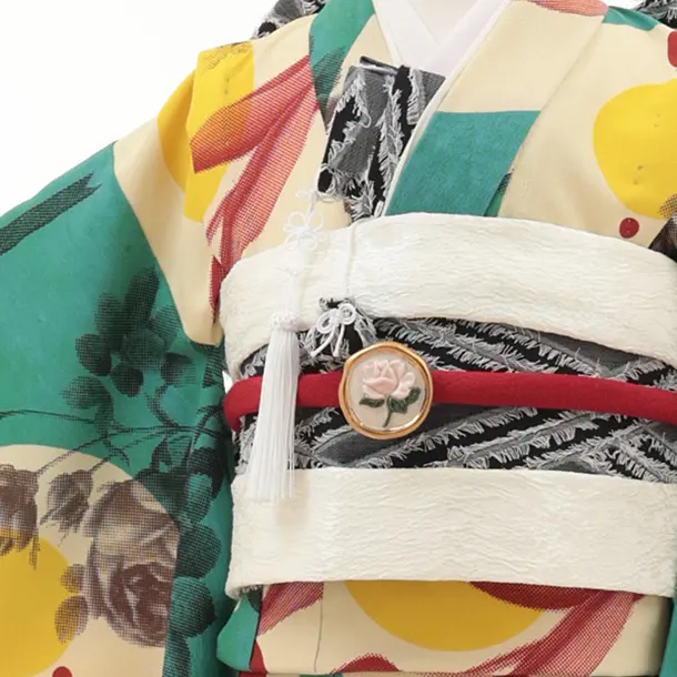 【germer】7歳女の子 青緑 モダン ﾁｭｰﾘｯﾌﾟ 7800