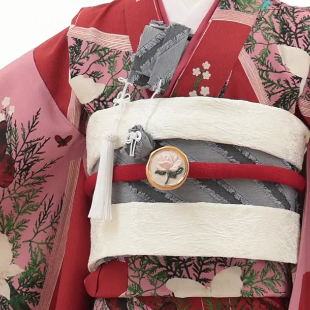 【germer】7歳女の子 赤 絵本 蝶々 7803