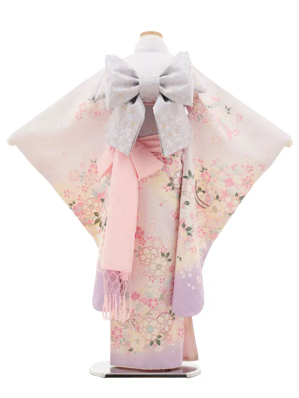 7歳女の子 藤色 桜毬 7815