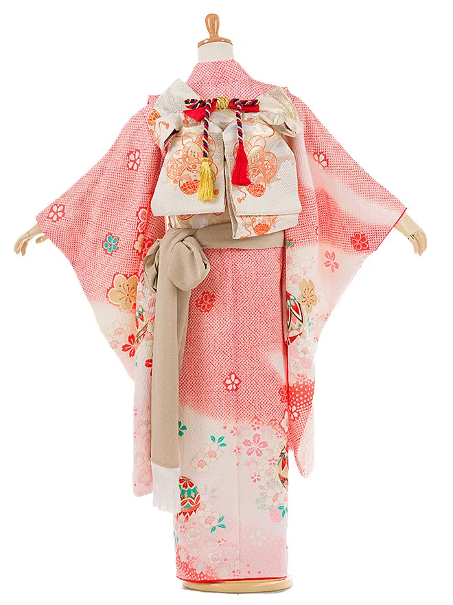 7歳女の子 日本製 ピンク 鞠桜 7900