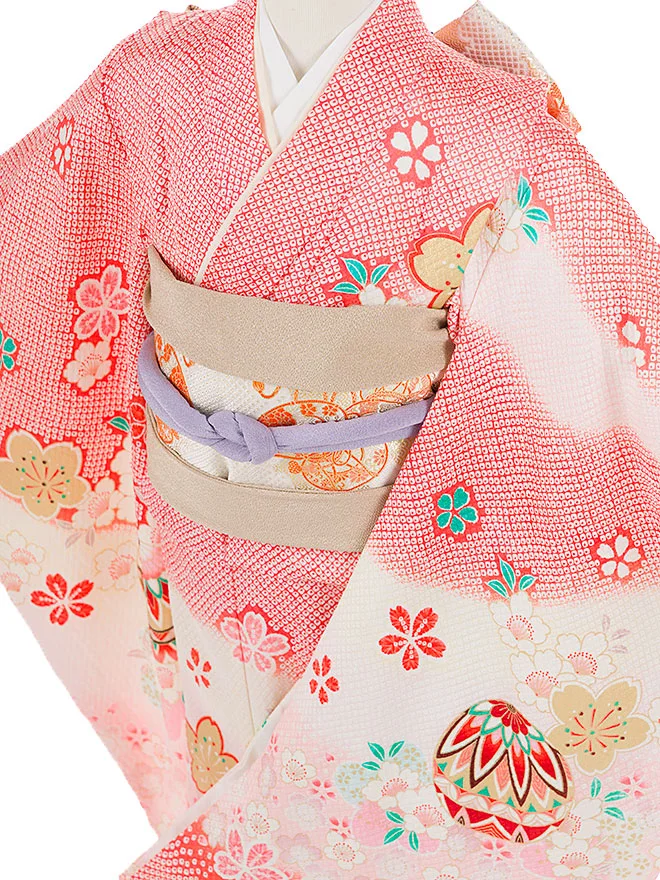 7歳女の子 日本製 ピンク 鞠桜 7900