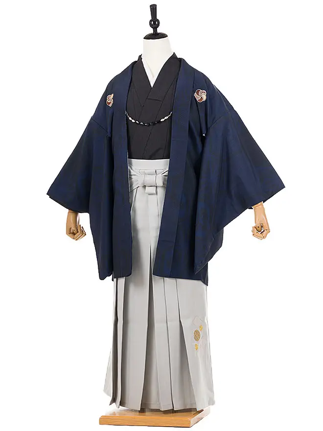 小学生 男袴 小町kids ﾈｲﾋﾞｰ 1445