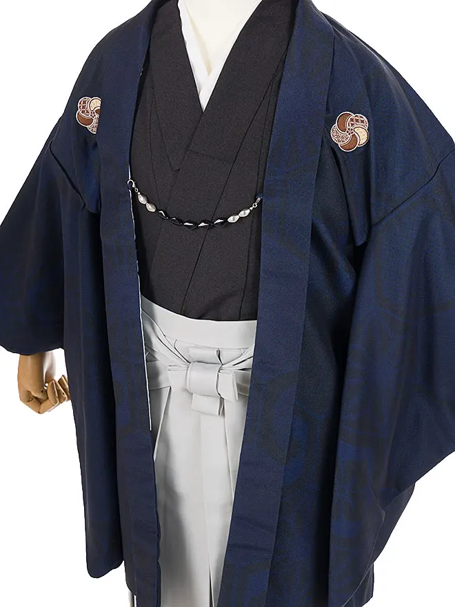 小学生 男袴 小町kids ﾈｲﾋﾞｰ 1445