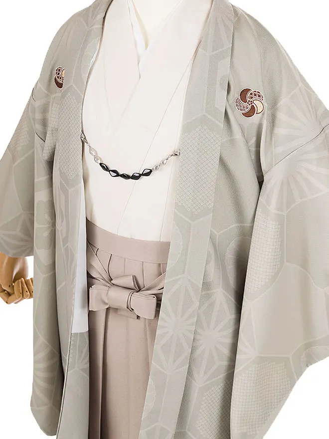 小学生 男袴 小町kids ﾍﾞｰｼﾞｭ 1446