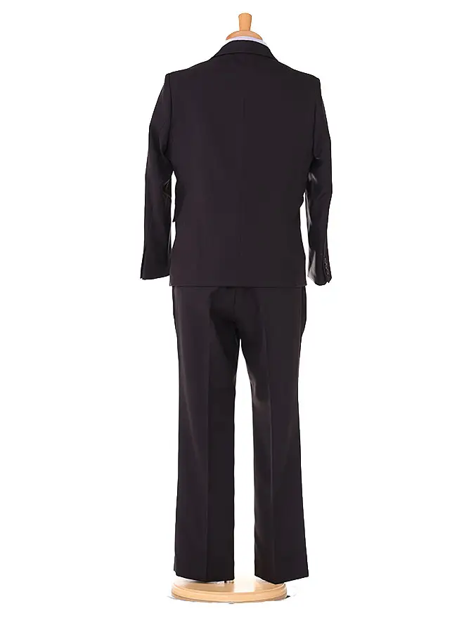 [男児ｽｰﾂ]ゆったりｻｲｽﾞE体 長ｽﾞﾎﾞﾝ/ﾌﾞﾗｯｸ/ 0015 140