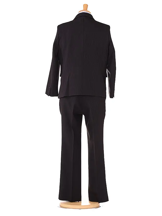 [男児ｽｰﾂ]ゆったりｻｲｽﾞE体 長ｽﾞﾎﾞﾝ/ﾌﾞﾗｯｸ/0017 150