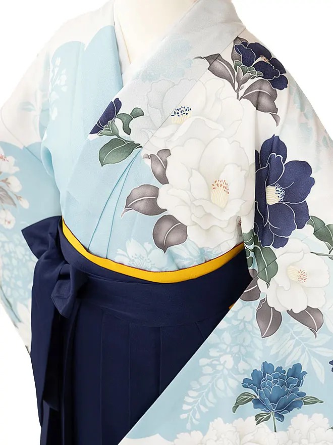 卒業式袴ﾚﾝﾀﾙ 教員向け 舞ひめ 牡丹 0038