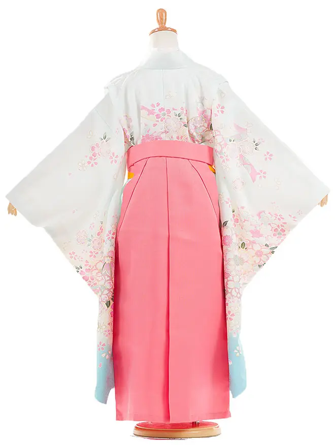 卒園式 (女の子) 水色 鞠桜 0035