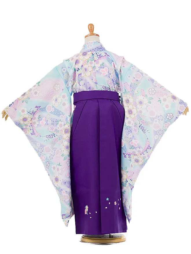 卒園式 (女の子) KAGURA 薄青緑 0060