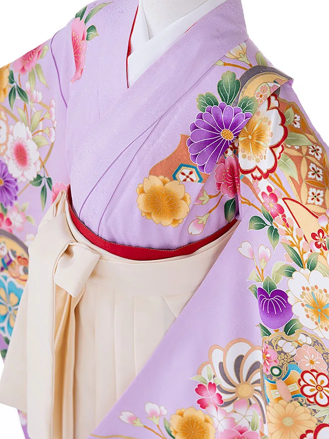 卒園式 (女の子) 紫 7562