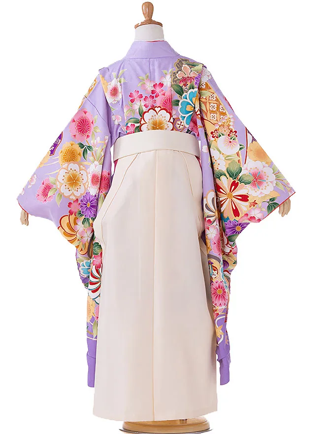 卒園式 (女の子) 紫 7563