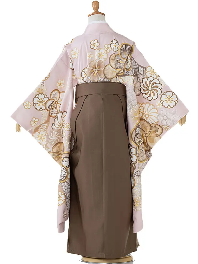 卒園式 (女の子) くすみピンク 7732