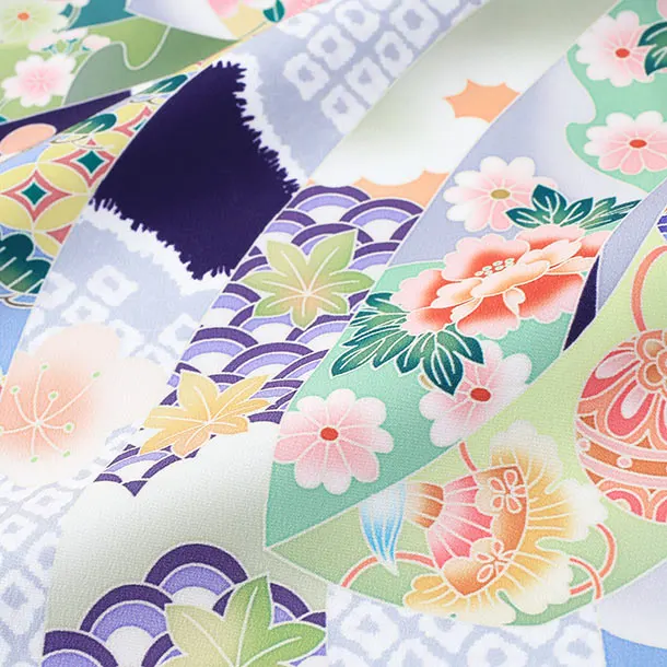 男児産着/T099/黒紫・兜