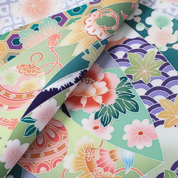 男児産着/T099/黒紫・兜