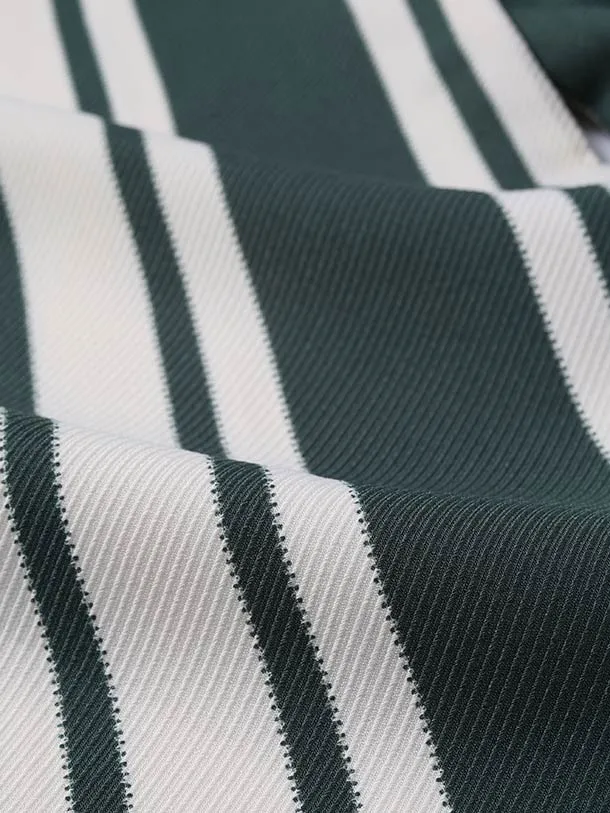 七五三（3歳男児被布）H138/緑ストライプ