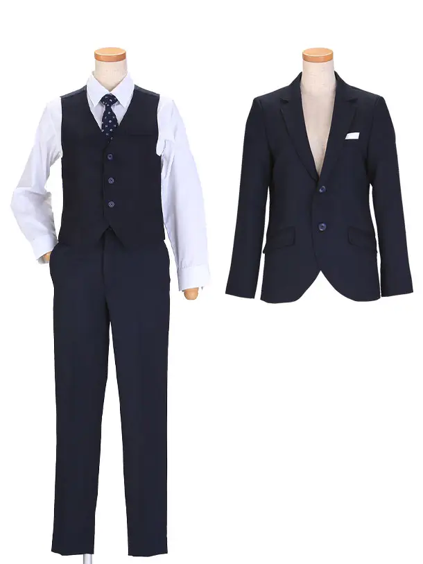 [男児スーツ]長ズボン/ブラック/150cm