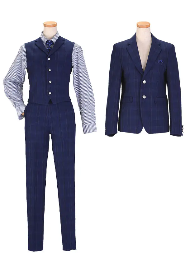 [男児スーツ]長ズボン/ブラック/160cm