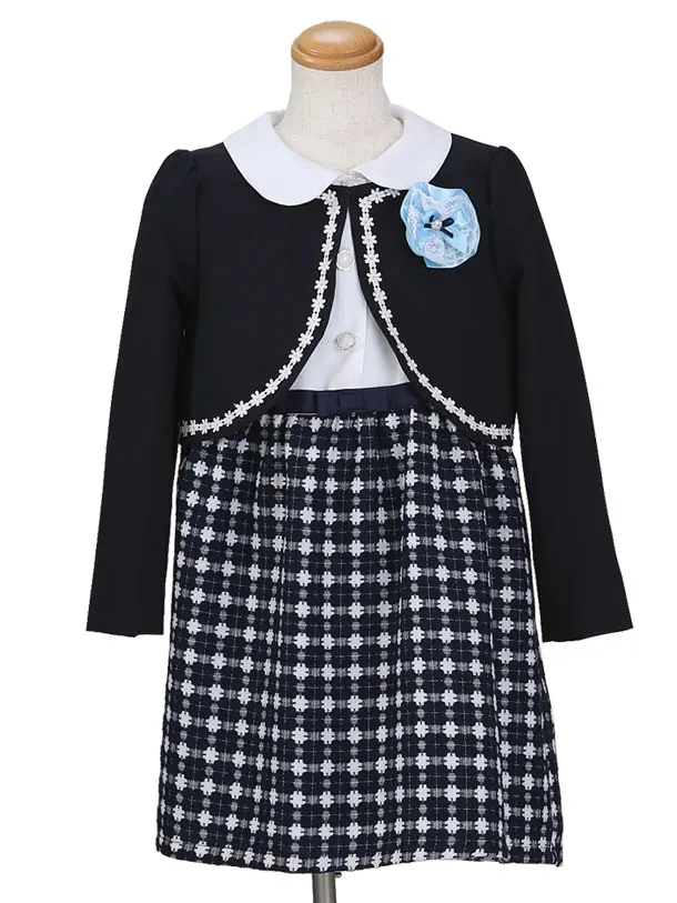 女児スーツ/130cm/J010