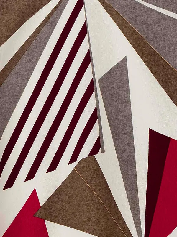 産着（男の子）0025 アイボリー グレー 茶 赤紫 ラフィネココ