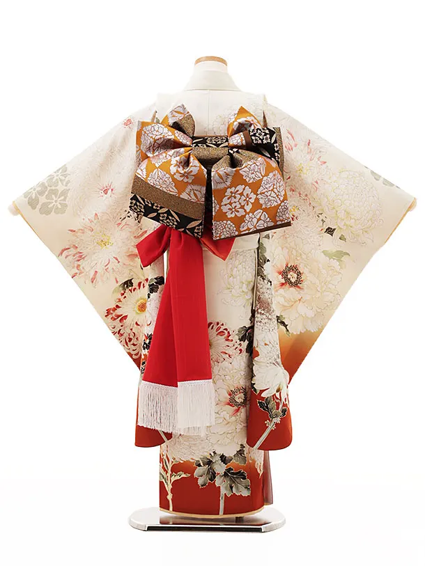 七五三（7歳女の子四つ身）0432 芸艸堂 うんそうどう ブランド アイボリー