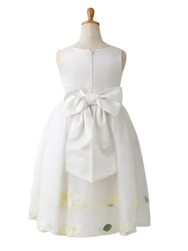 女の子ドレス  909-WH　ホワイト130