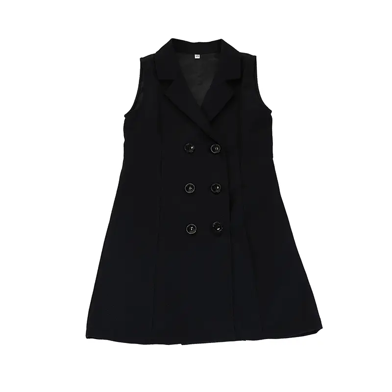 [女児スーツ]紺 ジャンパースカートセット/HS63