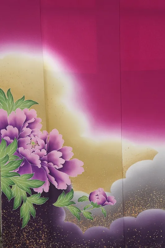 振袖536/紫/個性的/成人式等
