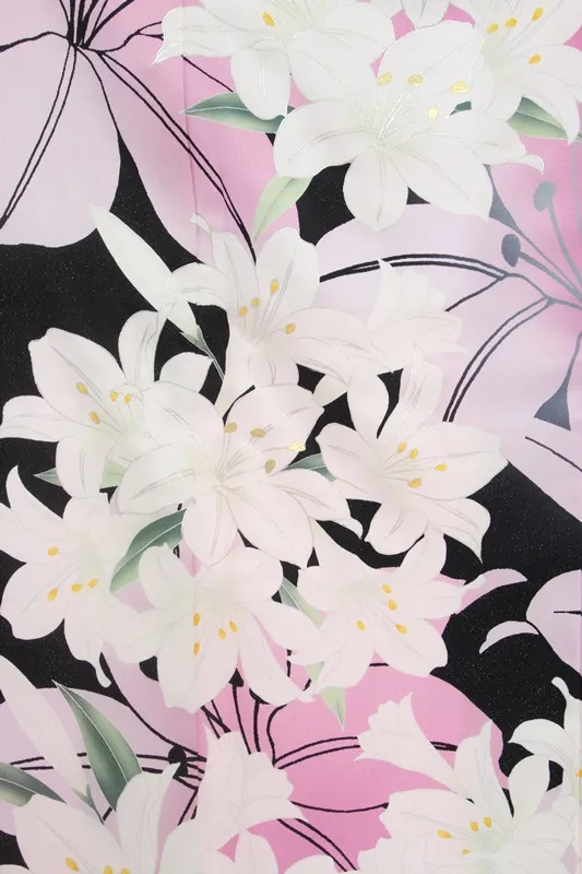 振袖728/黒/個性的/成人式等/神田うの