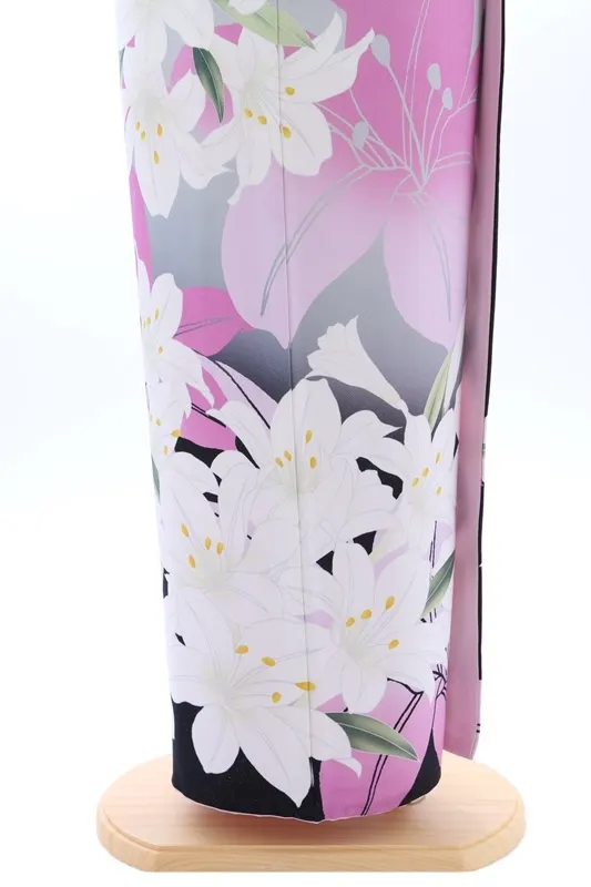 振袖728/黒/個性的/成人式等/神田うの