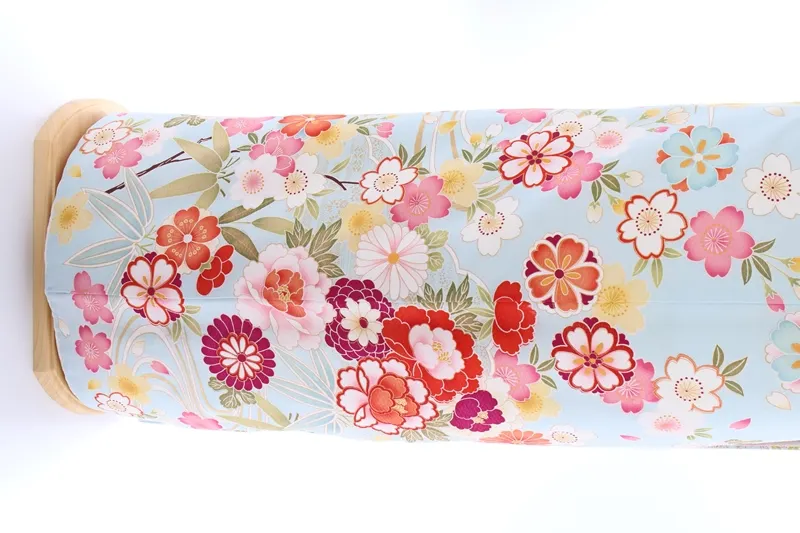 振袖770/水色/古典柄/成人式等