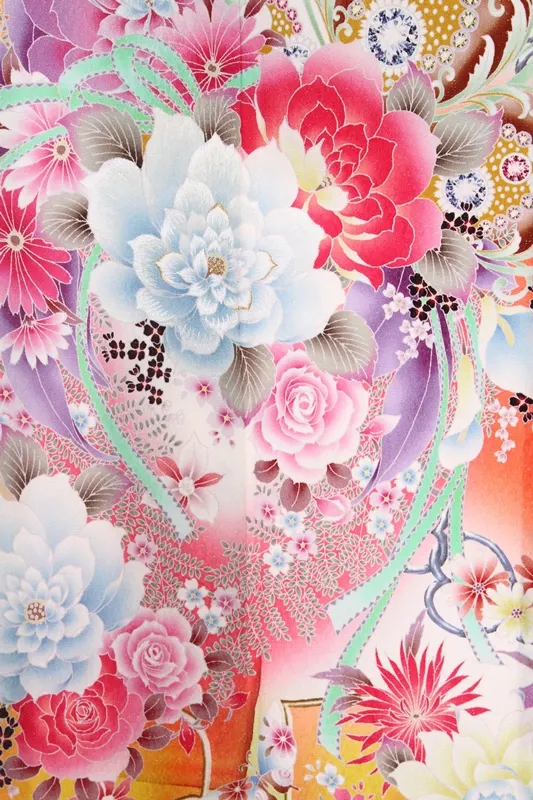 振袖778/黄/かわいい/成人式等/ｴﾝｼﾞｪﾙﾊｰﾄ