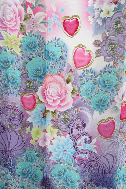 振袖783/白/個性的/成人式等