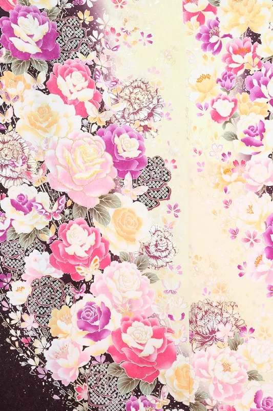 振袖828/紫/かわいい/成人式等