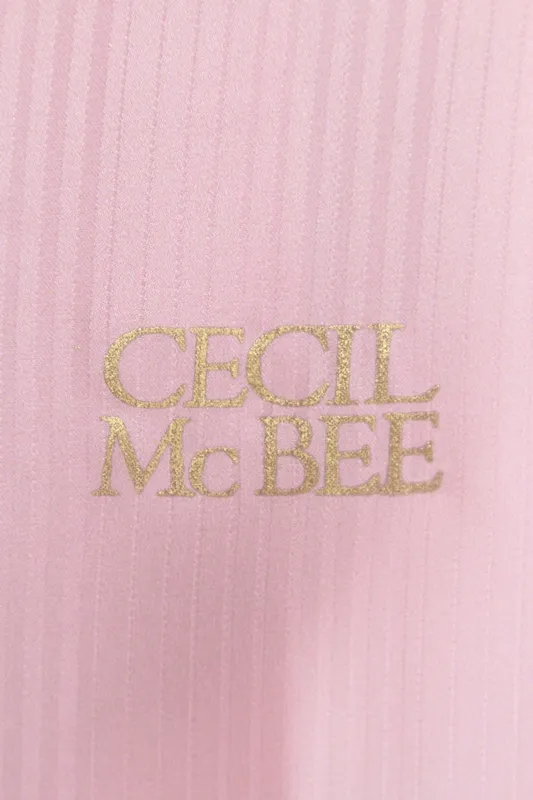 振袖837/ﾋﾟﾝｸ黒ｸﾞﾗﾃﾞｰｼｮﾝ ﾊﾞﾗ CECILMcBEE