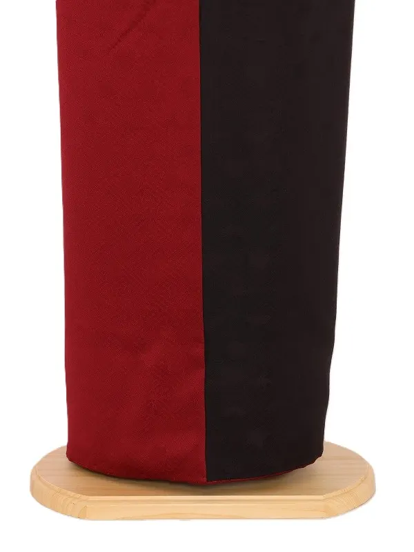 振袖1059/エンジ黒 金彩