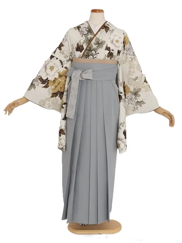 女子袴1124/ｱｲﾎﾞﾘｰ 牡丹菊木の実