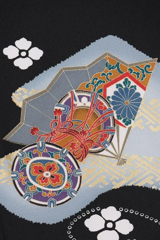 七五三(3歳男児)239/黒 兜鼓