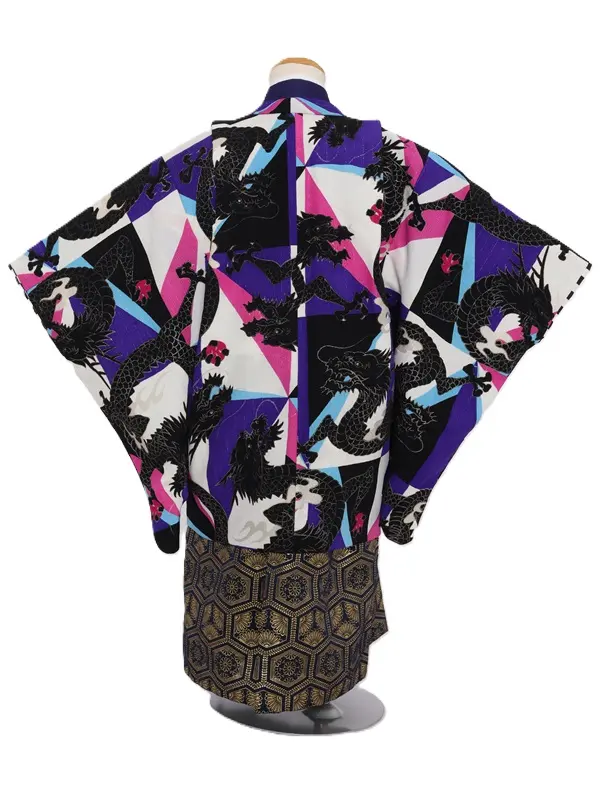 七五三(5歳男児)241/ﾋﾟﾝｸ紫白龍No.1