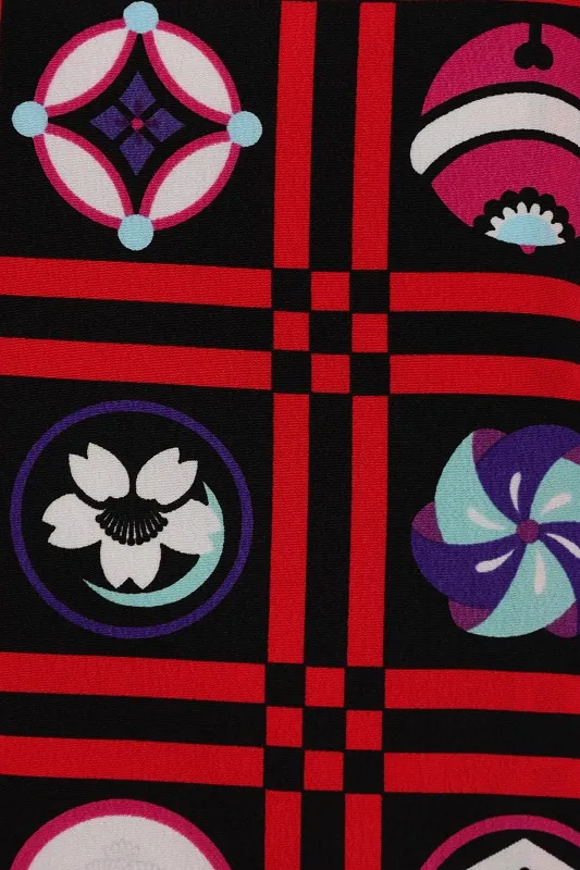 七五三(3歳男児)255/黒格天井No.1